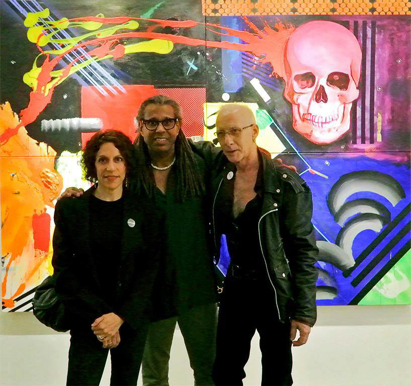 SOHO NYC at my group exhibition with Kenneth Vick and Edie Nadelhaft - 2015