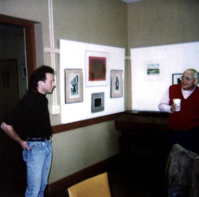 Michael St Amand and Robert Natkin, New Milford, Ct-1989
